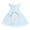 b-Sky Blue, variant on Girls Dress Sleeveless Beige Dress V-Back with Big Bow Dress for Girls Hawaiian Dresses for Girls 3T