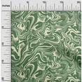 thumbnail image 2 of oneOone Cotton Silk Green Fabric Abstract Marble Quilting Supplies Print Sewing Fabric By The Yard 42 Inch Wide, 2 of 6