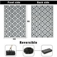 thumbnail image 4 of DODOING Outdoor Rug Waterproof Outdoor Patio Rug Reversible Mats RV Camping Rugs for Outside Portable Plastic Straw Rug Area Rug Carpet for Patio, RV, Camping, Balcony, Beach4'x 6'/6'x 9'/5'x 8', 4 of 8