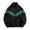 Black, variant on Men's Stand Collar V Shape Color Block Track Jacket Full Zip Rib Cuff Retro Vintage Windproof Athletic Coat