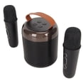 thumbnail image 1 of Altavoces De Karaoke Inalámbricos, Máquina De Karaoke Portátil Bluetooth 5.3 Con 2 Micrófonos Inalámbricos Y Luces RGB, Para Fiestas En Casa, Viajes Al Aire Libre, 1 of 7