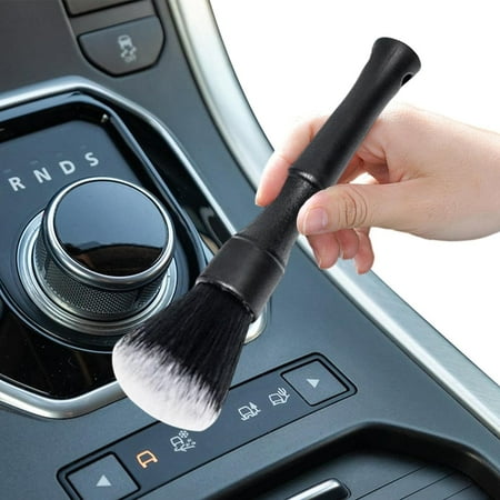 Car Interior Detailing Kit | Soft Microfiber Car Brush for Cleaning - Car Interior Accessories for Cleaning Air Vent Engine Bay Emblems Dashboard Seat Wheel