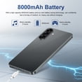 thumbnail image 4 of A56 5G Unlocked Android Smartphone, 7.3" HD Display, 16GB RAM + 1TB Storage, 108MP Camera, 8000mAh Long-Lasting Battery, Snapdragon 8 Gen 3, Dual SIM, 4 of 12