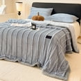 thumbnail image 1 of Grrvtrz Rabbits Furs Blanket Thickened Office Nap Blanket Air Conditioning Sofa Corals Fleece Lunch Break Shawl Small Blanket,Blankets,Fall Bedding, 1 of 6