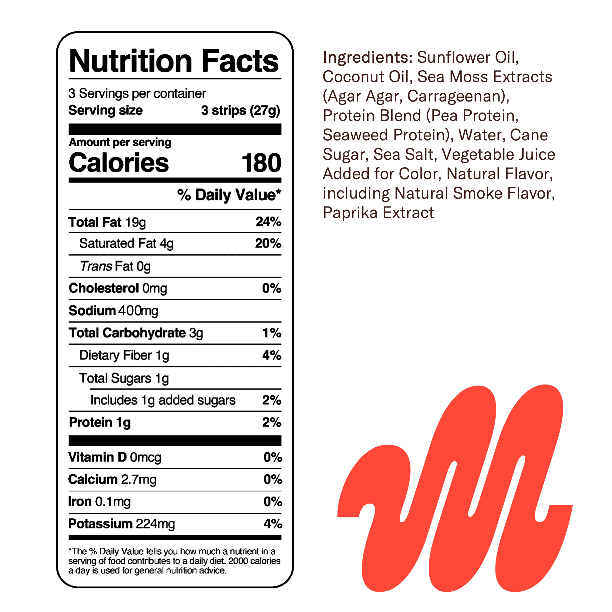 Umaro Applewood Plant-Based Vegan Bacon