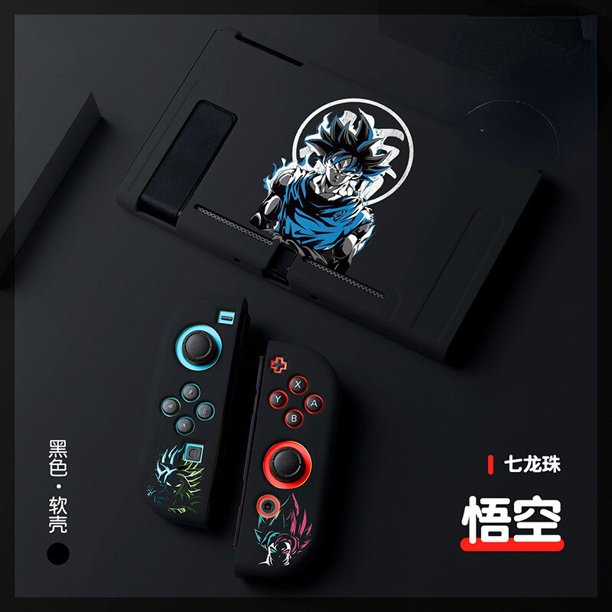 Funda protectora de Goku de Dragon Ball para Nintendo Switch, carcasa de TPU suave para Nintendo Switch NS OLED, accesorios de Host