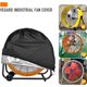 thumbnail image 4 of Cubierta de ventilador industrial, cubierta de ventilador exterior, resistente cubierta impermeable y a prueba de polvo para ventilador de piso de alta velocidad de 18 "y 20", ventilador de tambo, 4 of 5