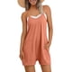 thumbnail image 1 of mfyjkho Pantalones Cortos Para Mujer, Mono Corto Con Tirantes, Sin Mangas, Informal, Liso, De Verano Para Mujer Pantalones Cortos Para Mujer S, 1 of 7