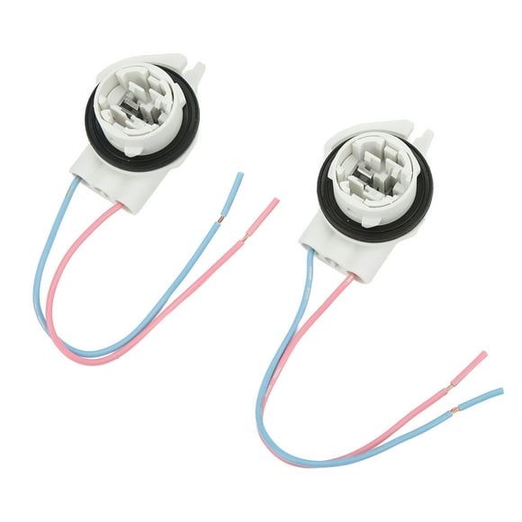 Oubit Bulb Harness Sockets Adapter,2Pcs 3156B Bulb Socket Socket Connector Bulb Socket Pre Wired Adapter User-Friendly Design