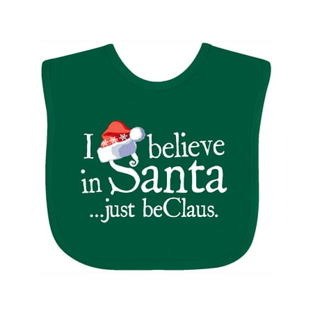 

Inktastic I Believe In Santa 2 Gift Baby Boy or Baby Girl Bib