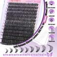 thumbnail image 3 of Kit de extensión de pestañas Yawamica DIY Lash, 300 unidades, racimos de 10 a 20 mm, 3 of 7