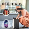 thumbnail image 5 of JAGASY Lavender Grass Combo Urns for Memorial - Large Galaxy 10 Inch Urn for Adult Ashes Human - 3 Inch Purple Keepsake Urns for Burial - Male Urn Blue for Ashes - (1 Large, 4 Small), 5 of 7