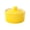 Yellow, variant on Small Ceramic Casserole With Lid Porcelain Ramekin Perfect For Individual Servings Of Soup Puddings Or Baby