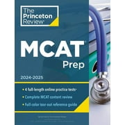 Graduate School Test Preparation: Princeton Review MCAT Prep, 2024-2025 : 4 Practice Tests + Complete Content Coverage (Paperback)
