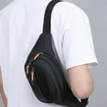 thumbnail image 3 of WRKEKC Clearance Compact Crossbody Chest Bag for Daily Use - Waterproof Anti-Theft Sling Pack with Expandable Storage & Ergonomic Design for Travel or Work, 3 of 6