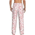 thumbnail image 3 of Fotbe Cute Hand Drawn Hearts Men's Pajama Pants,Sleepwear Pants,Pj Bottoms Drawstring And Pockets-Medium, 3 of 9