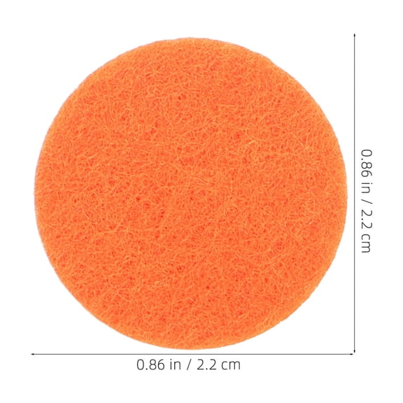KALLORY Car Air Freshener Refill Cotton Discs 50-Pack for Vehicle Aromatherapy and Fragrance