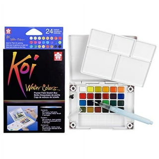 Sakura Koi Watercolor Pocket Field Sketch Box Set 48-Colors