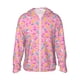 thumbnail image 1 of Fotbe Pink Donut Chaqueta con Protección Solar UPF 50+ para Hombre y Mujer, Camisa con Capucha y Bolsillos-Large, 1 of 7