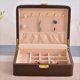 thumbnail image 3 of Caja de Almacenamiento de Joyas de Madera Maciza con Hebilla, Caja de Joyería con Compartimentos Múltiples y Tapa Abatible, Caja de Almacenamiento con Compartimentos para Joyas, 3 of 10
