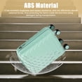 thumbnail image 3 of Leumius Hardside Carry on Luggage with Spinner Wheels, Hard Shell ABS Suitcase, 20-Inch Lightweight Expandable Rolling Luggage, Mint Green, 3 of 10