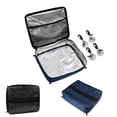 thumbnail image 5 of Outdoor Camping Ice Pack Bag Beach Mesh tote with Detachable Cooler Bag Packing Organizer Picnic Drink Carrier Thermal Bag, 5 of 8