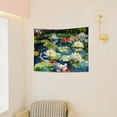 thumbnail image 6 of RKSupls Serene Carp Fish & Water Lilies Tapestry,Home Tapestry Suitable for Hanging for Decorative Wall Hanging, Decorative Bedroom, Living Room Decoration - 40x30in, 6 of 6