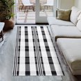 thumbnail image 2 of EastVita Throw Rug Buffalo Checkered Area Rug Washable Non-Slip Rug Farmhouse Cotton Woven Carpet for Frontdoor Porch Living Room Bedroom, 2 of 8