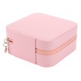 thumbnail image 1 of Estuche Para Joyas De Viaje, Caja Organizadora De Pulseras De Viaje, Soporte Interno Fuerte, Almacenamiento Ordenado Para Vacaciones Para Niñas, 1 of 8