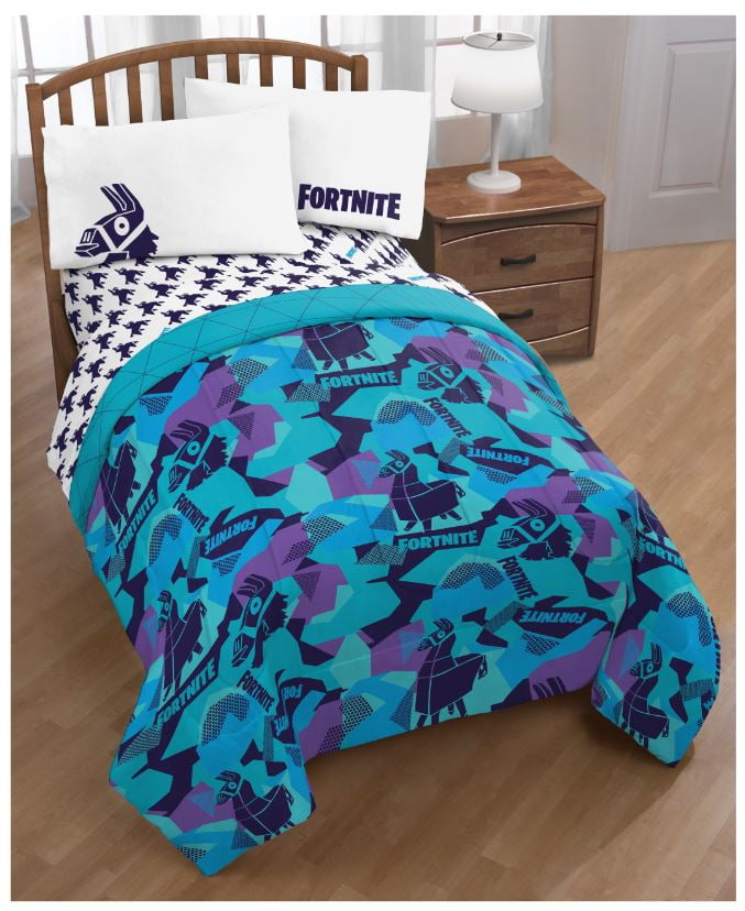 Fan Fortnite Llama Geo Twin Bedding Set Bed in Bag ...