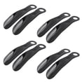 thumbnail image 2 of 8pcs Plastic Shoe Horn Portable Shoe Spoon Shoehorn Lifter BlackBlack, 2 of 8