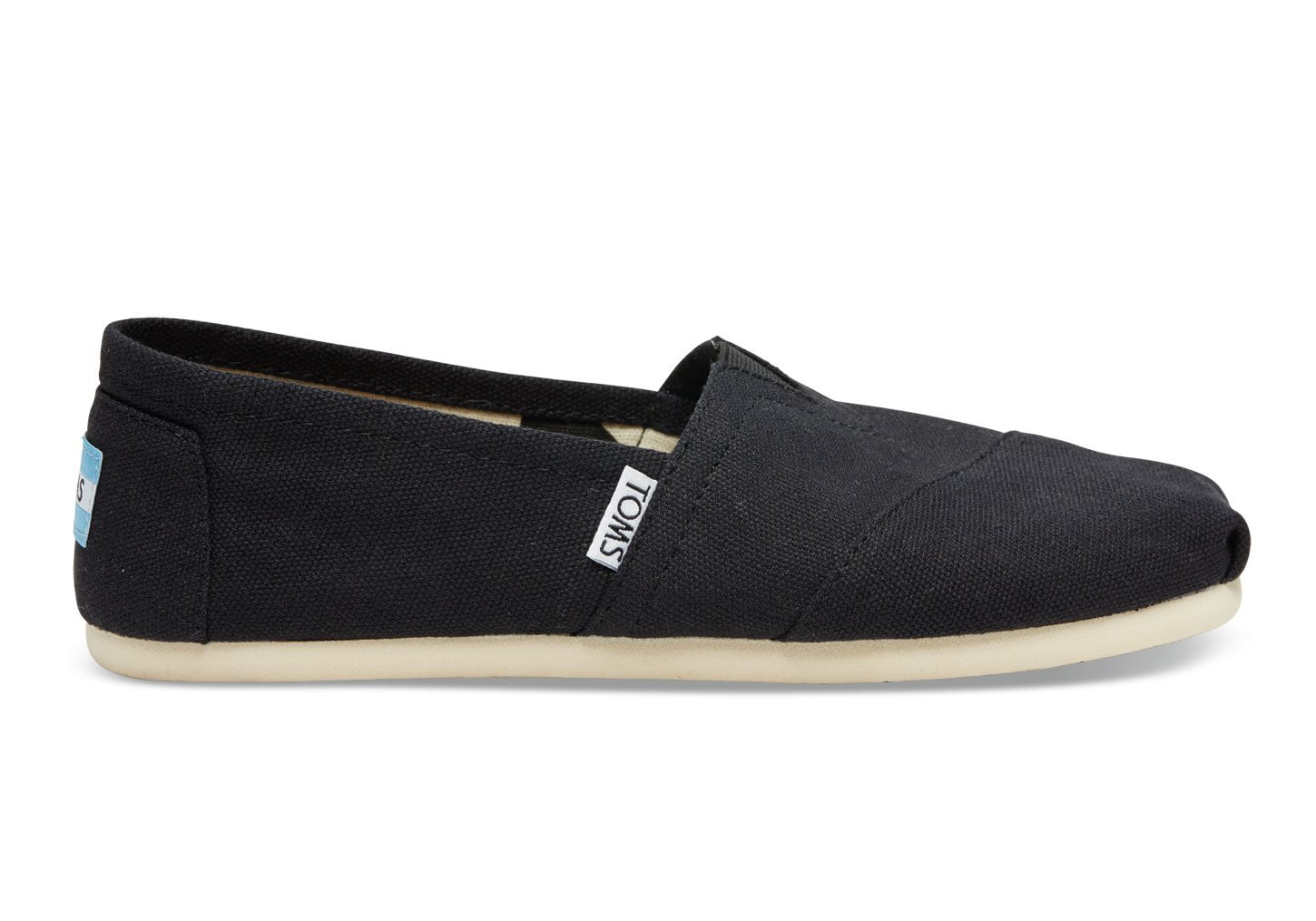 geluid poort Pastoor TOMS Women's Canvas Classic Slip-on Shoes (Black, 37-38 M EU / 7 B(M) US) -  Walmart.com