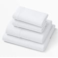 thumbnail image 1 of Sheet Purple SoftStretch King/Cal King Mezcla de rayón blanco, 1 of 5