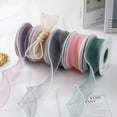 thumbnail image 5 of Travelwant 5 Yard Sheer Chiffon Ribbon Organza Satin Ribbon Chiffon Packing Ribbon for Wedding Gift Bouquets Wrapping Party Wreath Decorations, 5 of 7