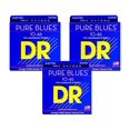 thumbnail image 1 of DR Strings PHR-10 Medium Pure Blues Guitare Électrique Nickel Pur Lot de 3, 1 of 4