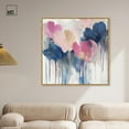 thumbnail image 2 of Art Remedy Colorful Abstracts Canvas, 40" x 40", Gold Frame, Petal Tears I, 2 of 7