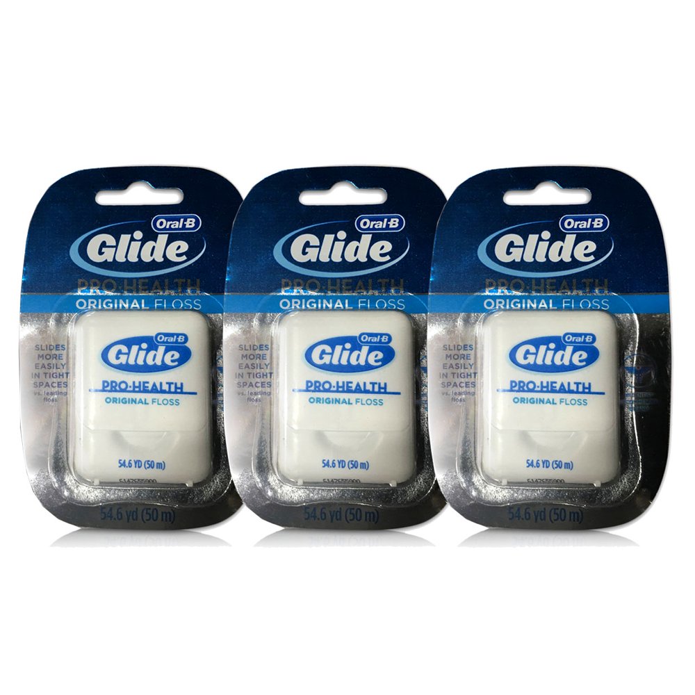 Glide ProHealth Original Floss, Original 54.6 Yards (Pack of 3)