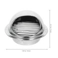 thumbnail image 6 of ifundom Durable Silver 304 Steel Dryer Vent Cover for Wall Protection Anti-Corrosion, 6 of 8