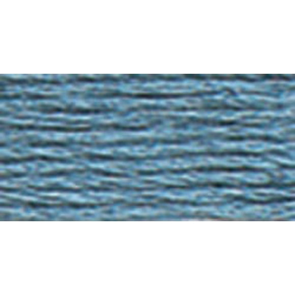 DMC Satin Floss 8.7yd-Antique Blue 1008F-S931