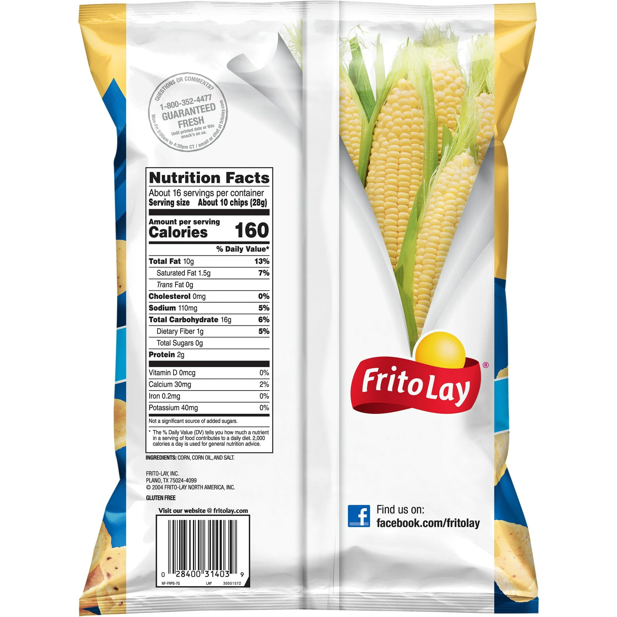Fritos Scoops! Corn Snacks, Party Size, 15.5 oz Bag