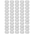 thumbnail image 2 of 50pcs Slide Buckles Iron Silver Multipurpose Home Adjustable Webbing Sliders Metal Rectangle Adjusters for Webbing Fastening Straps Backpack Straps, 2 of 9