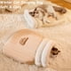 thumbnail image 2 of Saco de dormir acogedor para gatos en invierno, saco de felpa suave para gatos, 2 of 7