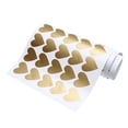 thumbnail image 3 of 65 pegatinas de pared de corazón extraíbles pegatinas de vinilo para decoración del hogar (dorado) Sywqhk Libre de BPA, 3 of 7