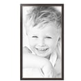 thumbnail image 2 of ArtToFrames 22" x 40" Cimarron Walnut Silver Picture Frame, 22x40 inch Silver Wood Poster Frame (WOM-5223),  Pack, 2 of 7