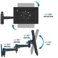 thumbnail image 3 of Mount-It! Anti-Theft Tablet Wall Mount with Swing Arm for iPad, iPad Air, iPad Pro, 3 of 9