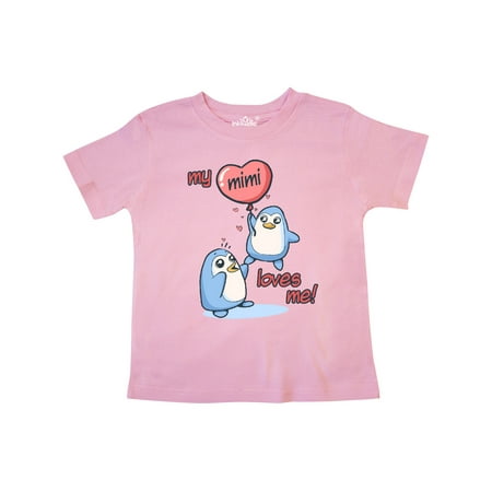 

Inktastic My Mimi Loves Me Gift Toddler Boy or Toddler Girl T-Shirt