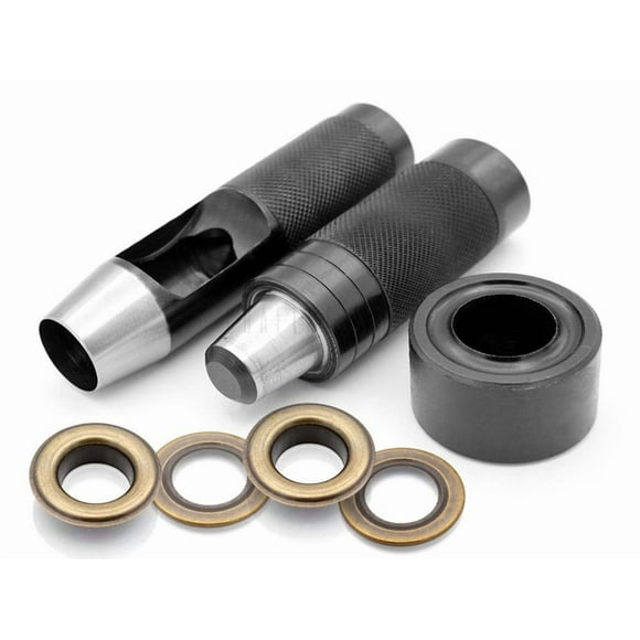 Juego de herramientas con ojales CRAFTMEMORE de 25 mm con 10 ojales