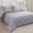 Light Grey, variant on Sherpa Comforter Set Size 62 * 80", Soft Warm Fleece Spring Fall Blanket Filled with Lightweight Microfiber, Winter College Dorm Bedding Sets with 1 Pillow Sham