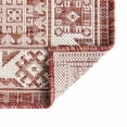 thumbnail image 3 of Unique Loom Outdoor Aztec Collection Area Rug - Chalca (7' 10" x 11' Rectangle Rust Red/Ivory), 3 of 7