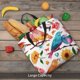 thumbnail image 5 of Balery Flowers Birds And Butterflies Bolsa de Mano para Mujeres con Cremallera, Bolsa de Gimnasio con Compartimentos, Bolsa para Laptop, Bolsa para Trabajo, 5 of 7